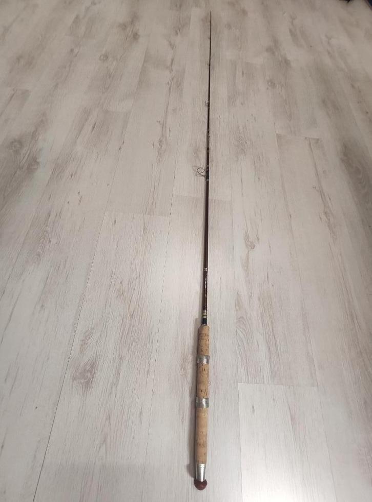 Schreiner / Fair Play “Special” 10 gr. glas spinhengel., Watersport en Boten, Hengelsport | Roofvissen, Gebruikt, Werphengel, Ophalen of Verzenden