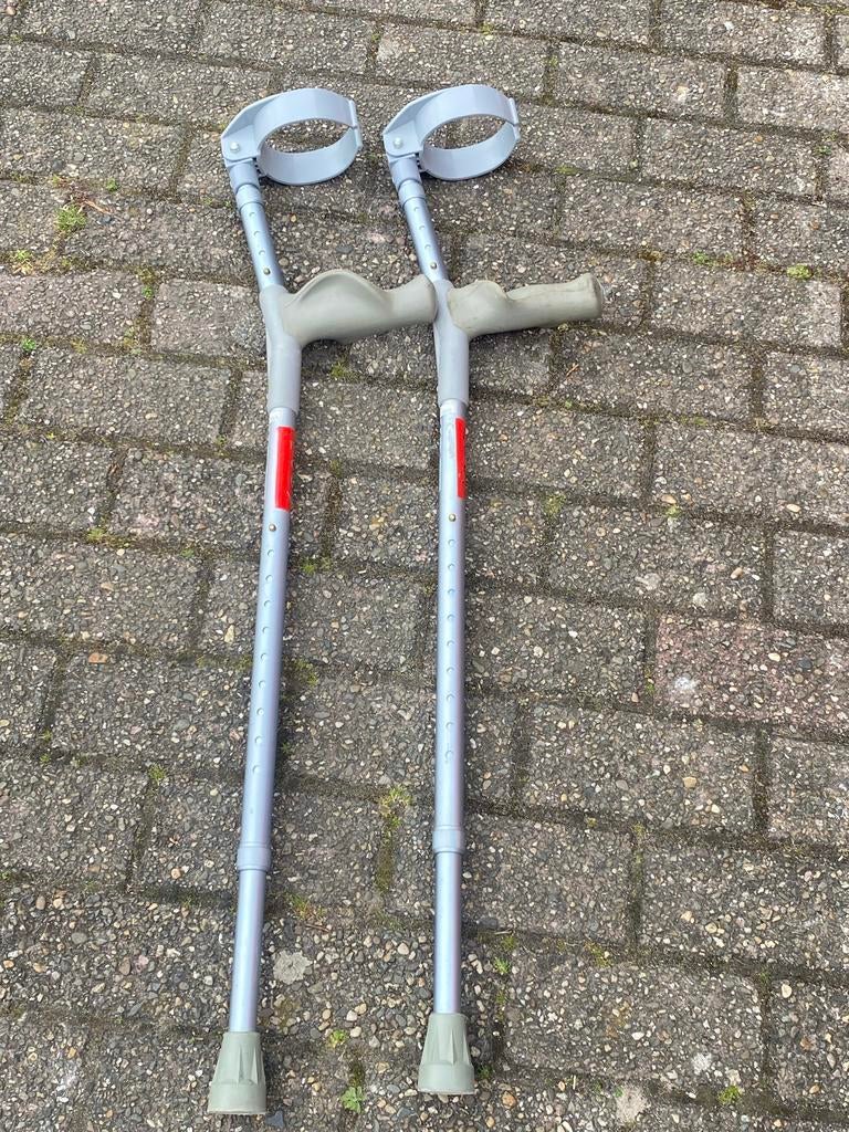 Loopkrukken (in hoogte verstelbaar), Ophalen of Verzenden, In hoogte verstelbaar, Gebruikt