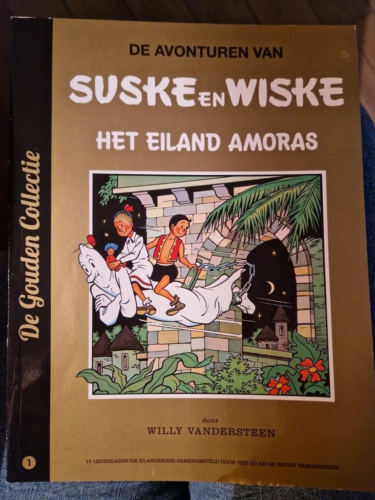 Suske en Wiske: Het Eiland Amoras - De Gouden Collectie, Ophalen of Verzenden