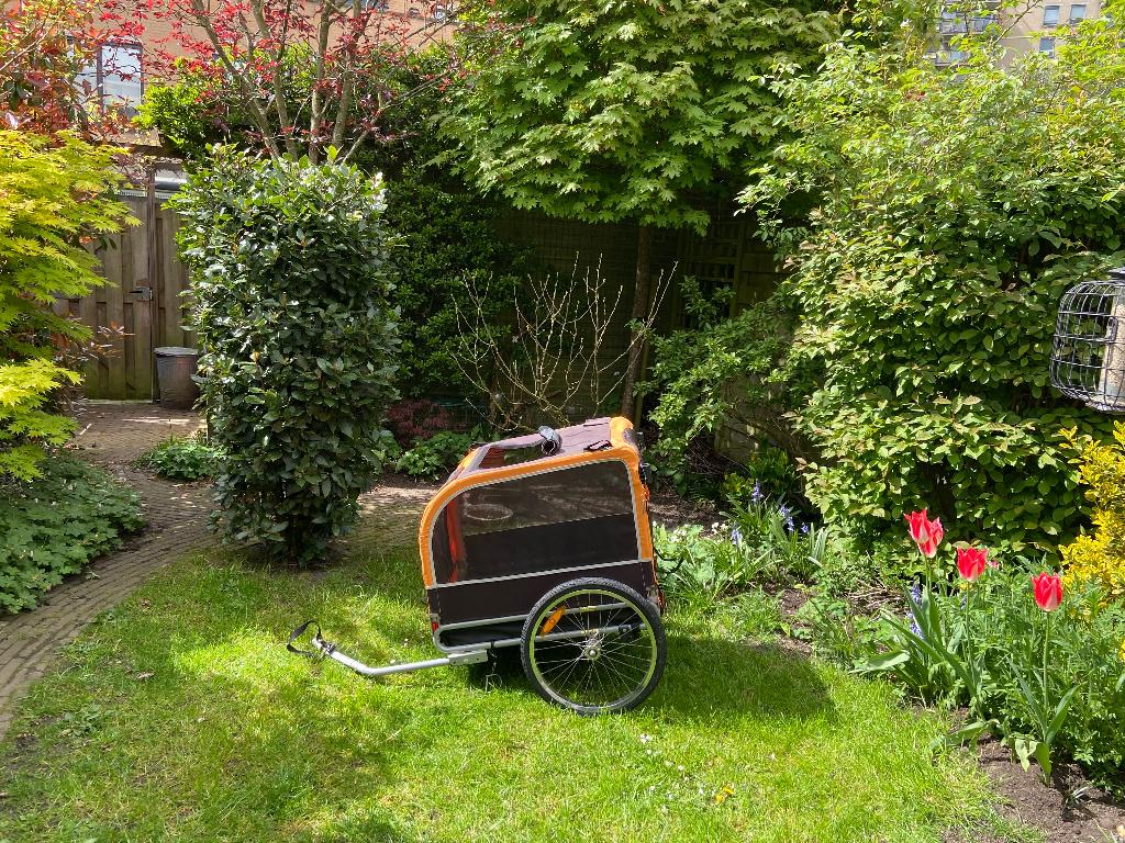 Fietskar hond Doggy Ride incl. buggy, Ophalen, Gebruikt, Opvouwbaar, 20 tot 40 kg