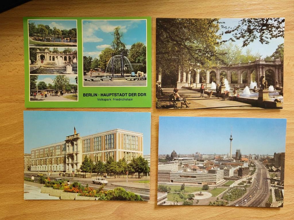 Ansicht BERLIJN DDR 10x Russisch, Verzamelen, Ophalen, Voor 1920, Limburg