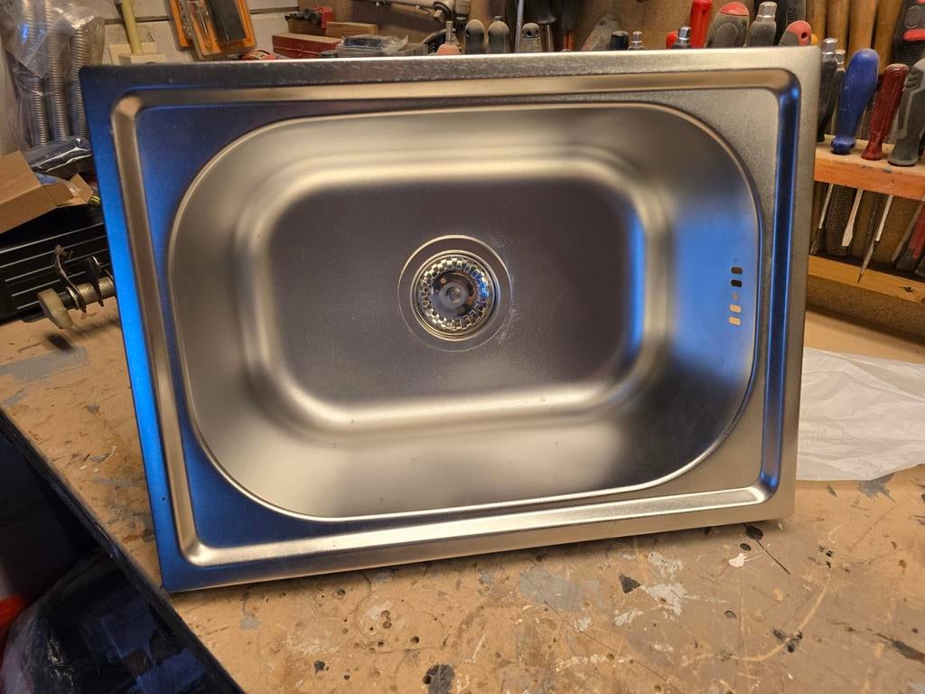 Was bak / spoelbak RVS nieuw, Ophalen, Minder dan 50 cm, Nieuw, Minder dan 25 cm