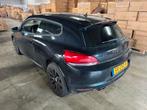 Volkswagen Scirocco 1.4 TSI 2009 Zwart VANDALISME SCHADE, Auto's, Volkswagen, Voorwielaandrijving, 4 cilinders, 4 stoelen, 1219 kg