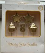 Taartkaarsen 8 jaar - Party Cake Candles, Ophalen of Verzenden, Nieuw, Versiering, Verjaardag