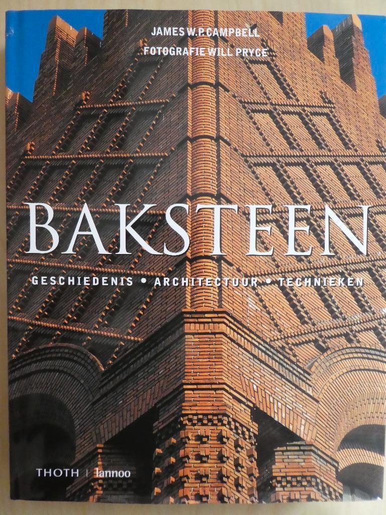 4 boeken over baksteen, steenconstructies en metselwerk, Boeken, Ophalen of Verzenden, Gelezen