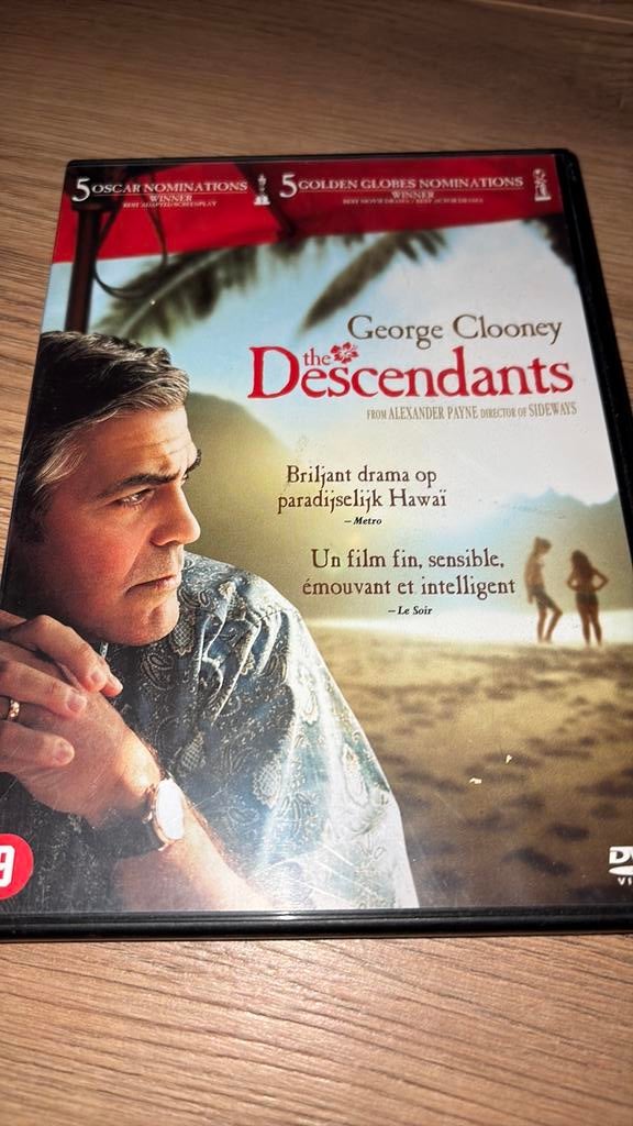 The Descendants met George Clooney., Cd's en Dvd's, Dvd's | Komedie, Zo goed als nieuw, Actiekomedie, Vanaf 16 jaar, Ophalen of Verzenden