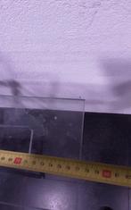 Sidetafel, Ophalen of Verzenden, Zo goed als nieuw, Glas, 25 tot 50 cm