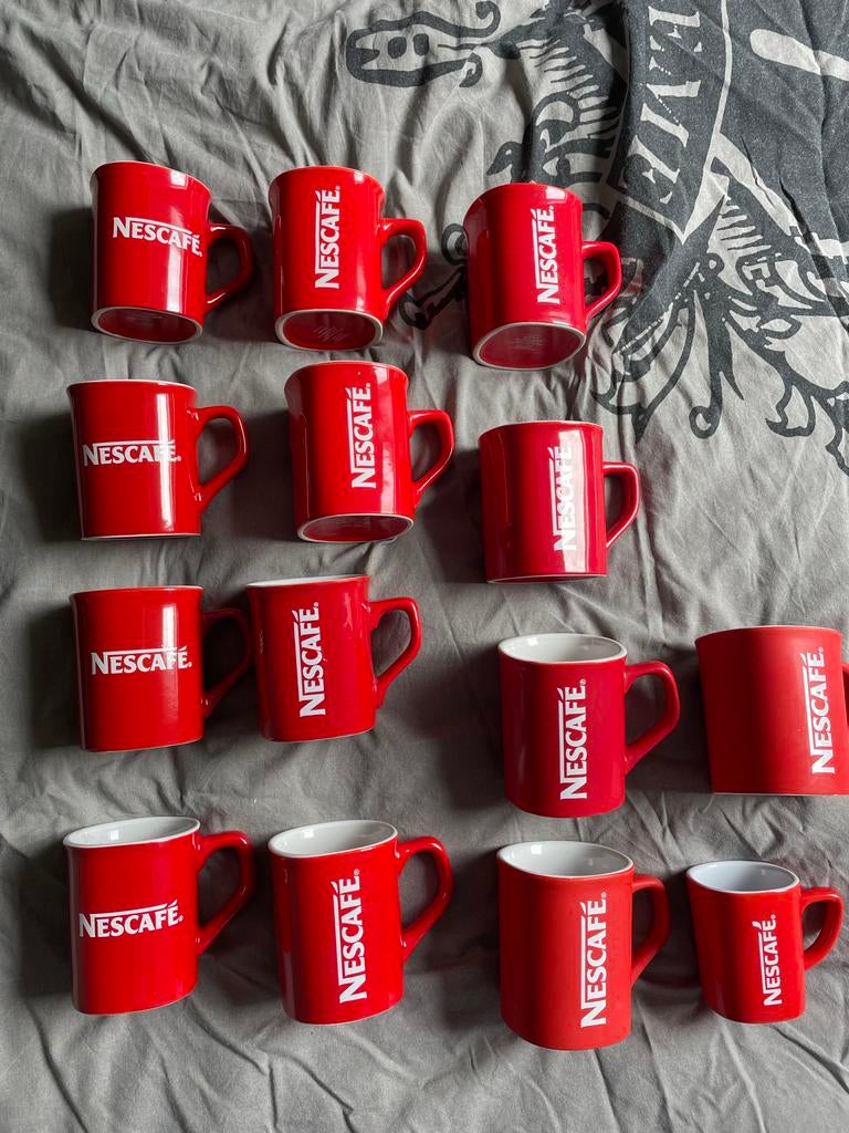 Nescafé Mokken Collectie - Diverse Maten en Modellen, Ophalen of Verzenden, Nieuw