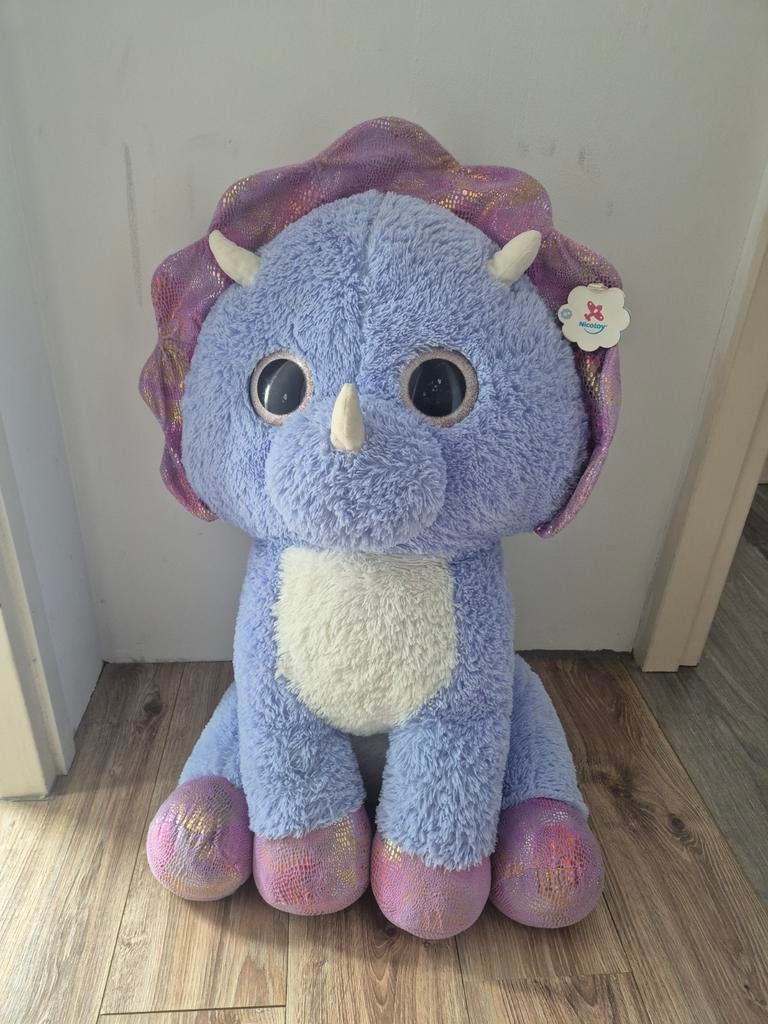 Grote Nicetoy Knuffel Triceratops - ca. 1 Meter, Ophalen