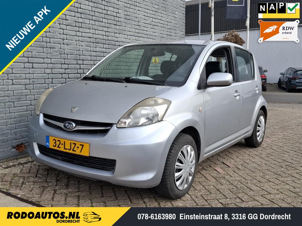 Subaru Justy Daihatsu Sirion 1.0 Comfort 5-Drs Airco/Leer✅, Auto's, Subaru, Justy, Gebruikt, Metallic lak, Origineel Nederlands