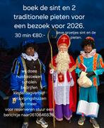 Sinterklaas met 2 echte pieten voor een bezoek reserveer nu., Diversen, Sinterklaas, Ophalen of Verzenden