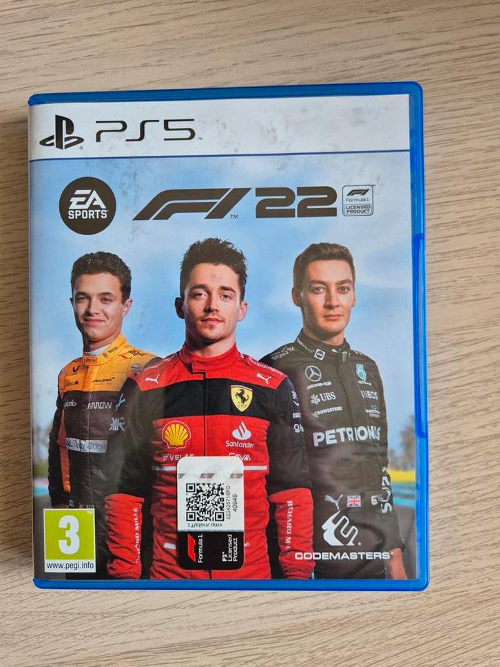 F1 22 (PS5), Spelcomputers en Games, Games | Sony PlayStation 5, Zo goed als nieuw, Ophalen of Verzenden
