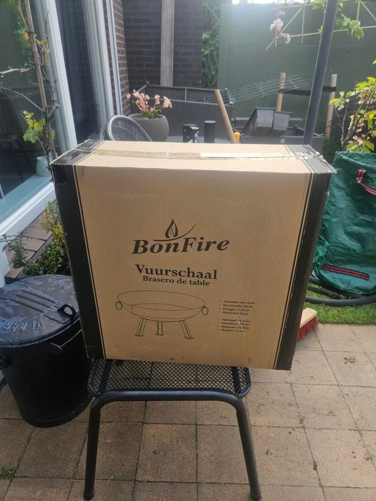 BonFire Vuurschaal - Nieuw in doos, Ophalen of Verzenden, Nieuw