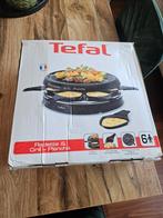 Tefal Gourmetstel Raclette Grill Plancha voor 6 personen, Ophalen of Verzenden, Zo goed als nieuw, 4 t/m 7 personen