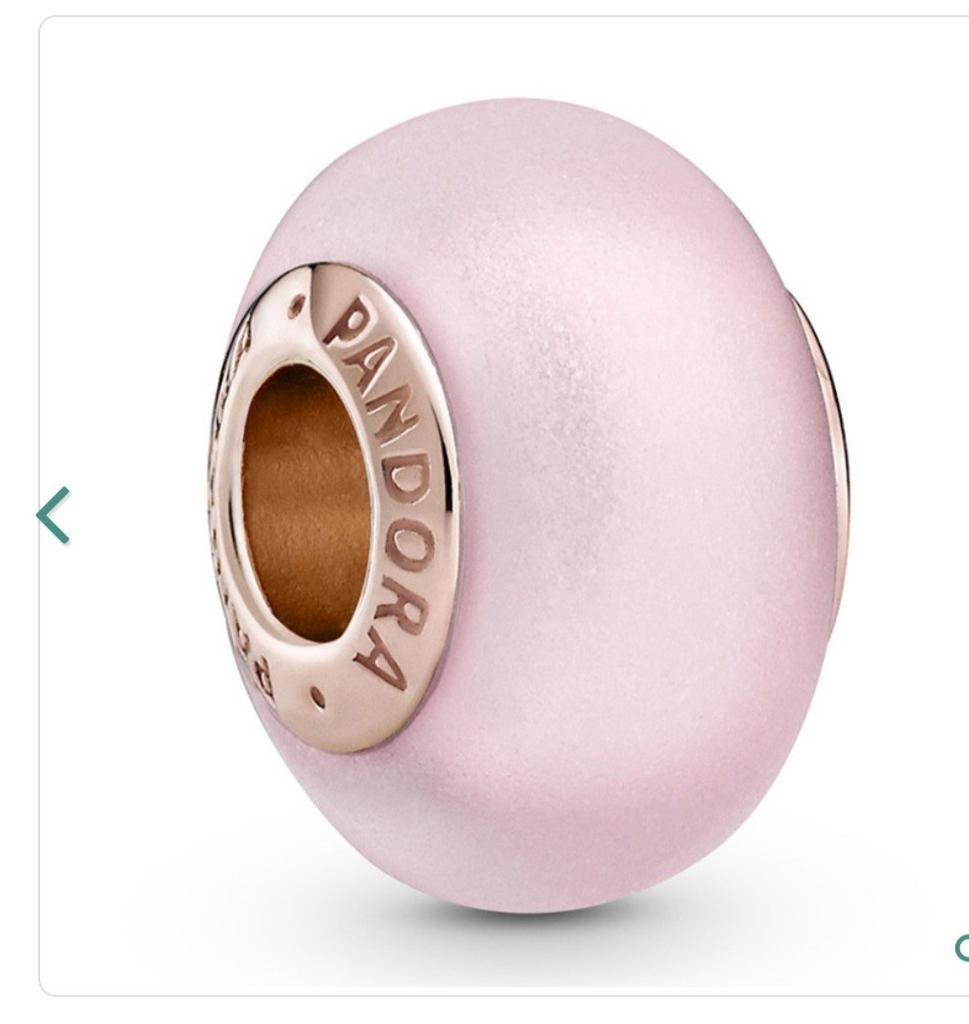 Pandora rosé bedel, Sieraden, Tassen en Uiterlijk, Bedels, Ophalen of Verzenden, Zilver, Pandora