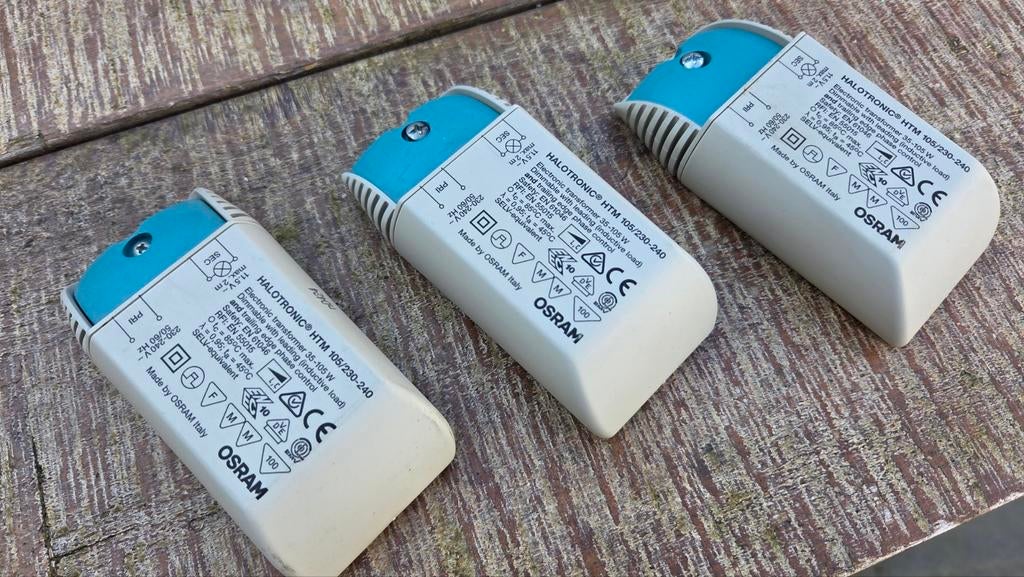 Osram Halotronic HTM 105/230-240 transformator, Ophalen of Verzenden, Zo goed als nieuw