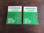 Honda XL250s XL250R werkplaatshandboek manual, Ophalen of Verzenden, Honda