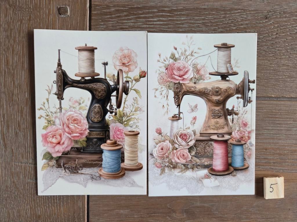 NAAIMACHINE 5, Verzamelen, Ophalen