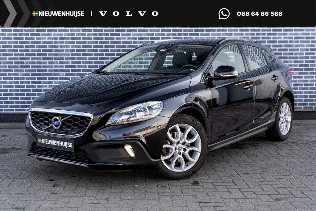 Volvo V40 Cross Country 1.6 T4 Momentum | Navigatie | Trekha, Auto's, Volvo, Gebruikt, Zwart, 4 cilinders, 179 pk