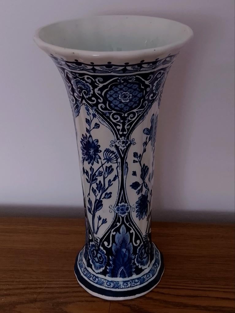 Hele mooie Delfts blauwe vaas, Antiek en Kunst, Ophalen