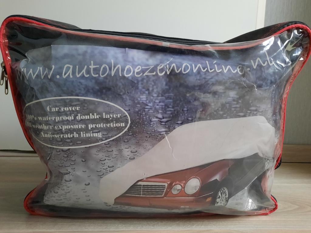 Autohoes maat m, waterdicht met fleece binnenvoering, Ophalen, Zo goed als nieuw