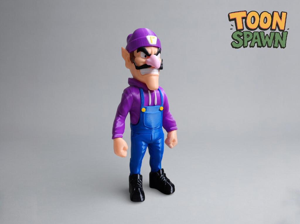 Urban Waluigi Beeld 29cm – Street Style, Ophalen of Verzenden, Nieuw, Fantasy