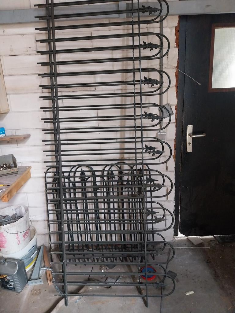 Sierhekwerk, Tuin en Terras, Tuinhekken en Hekwerk, Ophalen, Gebruikt, IJzer, Sierhekwerk