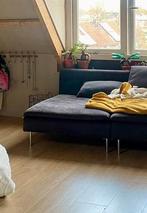 Soderhamn hoezen 1 zits donkergrijs, Ophalen of Verzenden, Gebruikt, 75 tot 100 cm