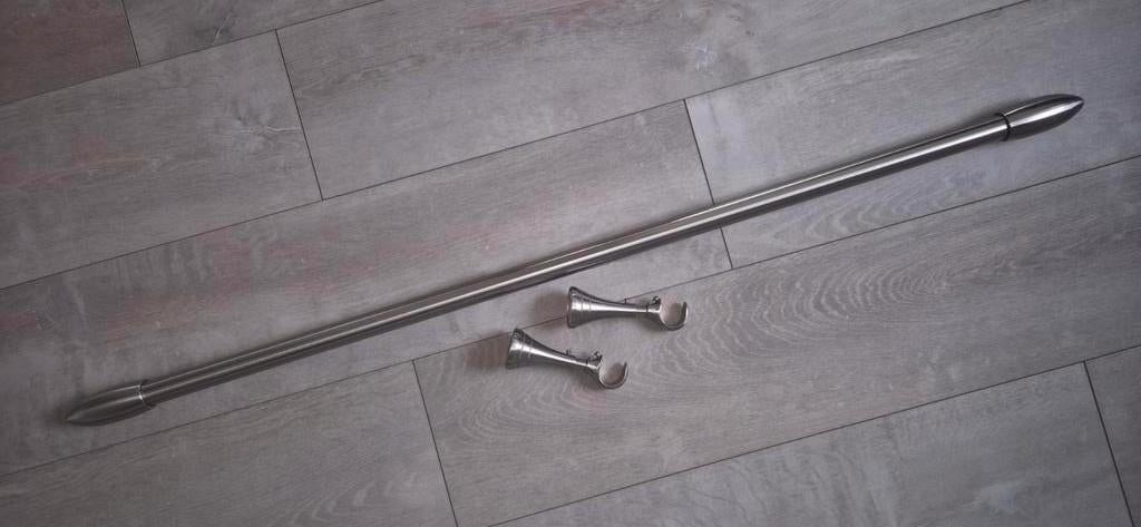 Gordijnroede compleet, Ophalen, Zo goed als nieuw, 100 tot 150 cm