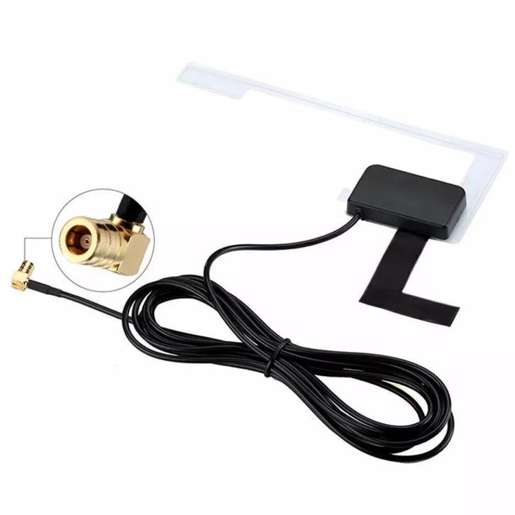 DAB+ binnen raam plak antenne Alpine/Kenwood/Sony/Pioneer, Auto diversen, Autoradio's, Nieuw, Ophalen of Verzenden