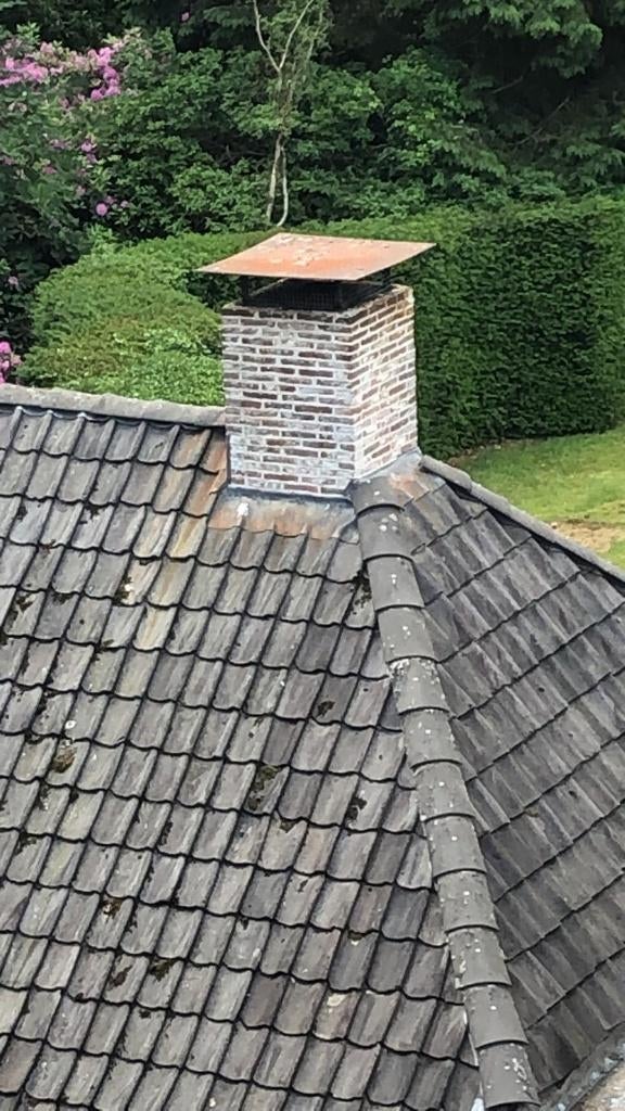 10.000 stuks gesmoorde dakpan Oud Hollands handvorm., Ophalen, Overige materialen, Gebruikt, Overige typen