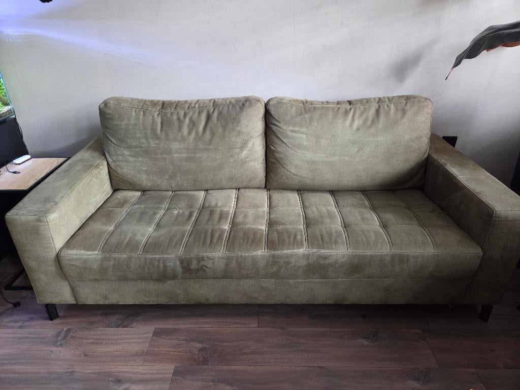 Bank, Huis en Inrichting, Banken | Bankstellen, Ophalen, Gebruikt, Driepersoons, 75 tot 100 cm