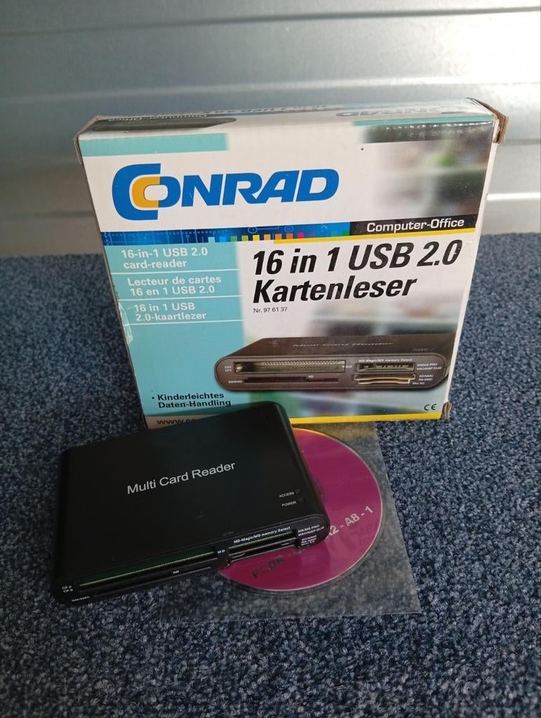 Conrad card reader, Ophalen of Verzenden