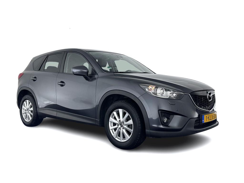 Mazda CX-5 2.2D Skylease+ 2WD *LEATHER | NAVI-FULLMAP | CAME, Auto's, Voorwielaandrijving, Gebruikt, 4 cilinders, Bedrijf