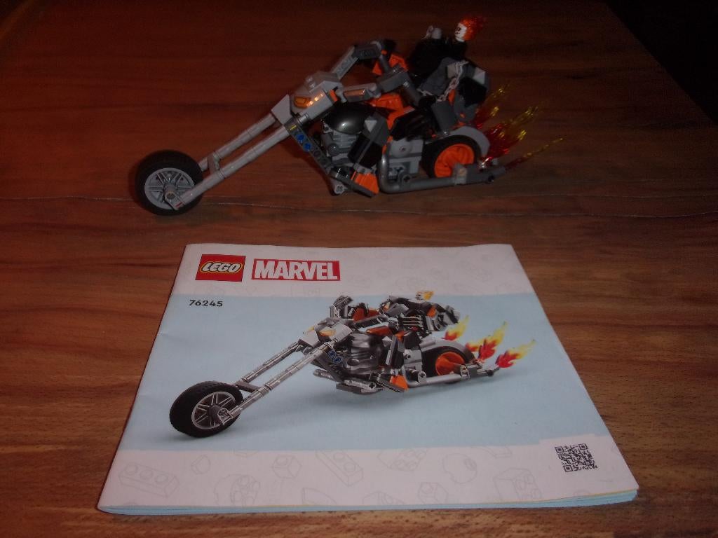 Lego Super Heroes  76245-1 Ghost Rider Mech Bike uit 2023, Gebruikt, Overige thema's, Lego, Ophalen of Verzenden