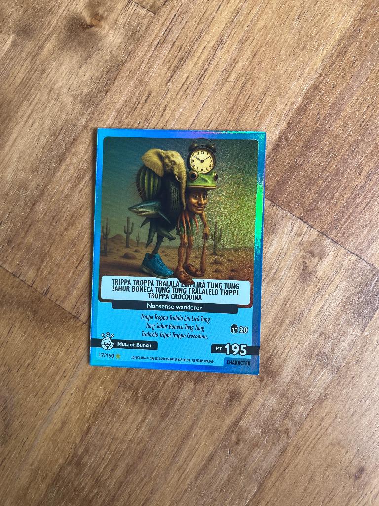 La combination holo trading card, Ophalen of Verzenden, Nieuw