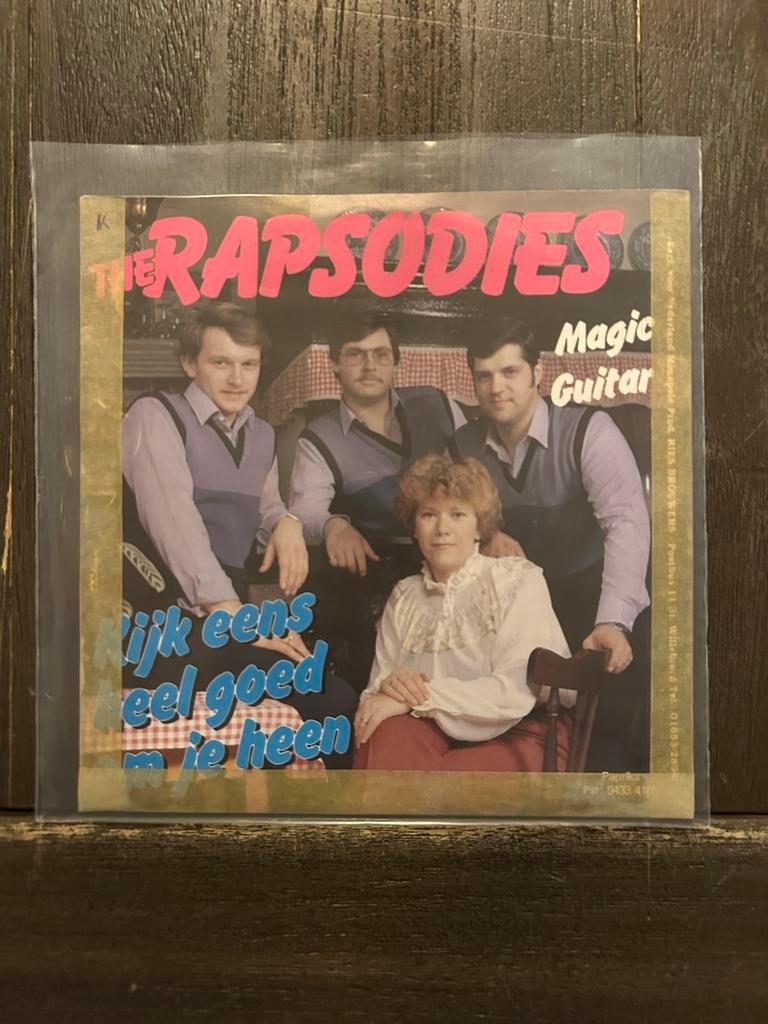The Rapsodies - Kijk eens heel goed om je heen / Magic Guita, Cd's en Dvd's, Vinyl Singles, Gebruikt, Single, Nederlandstalig