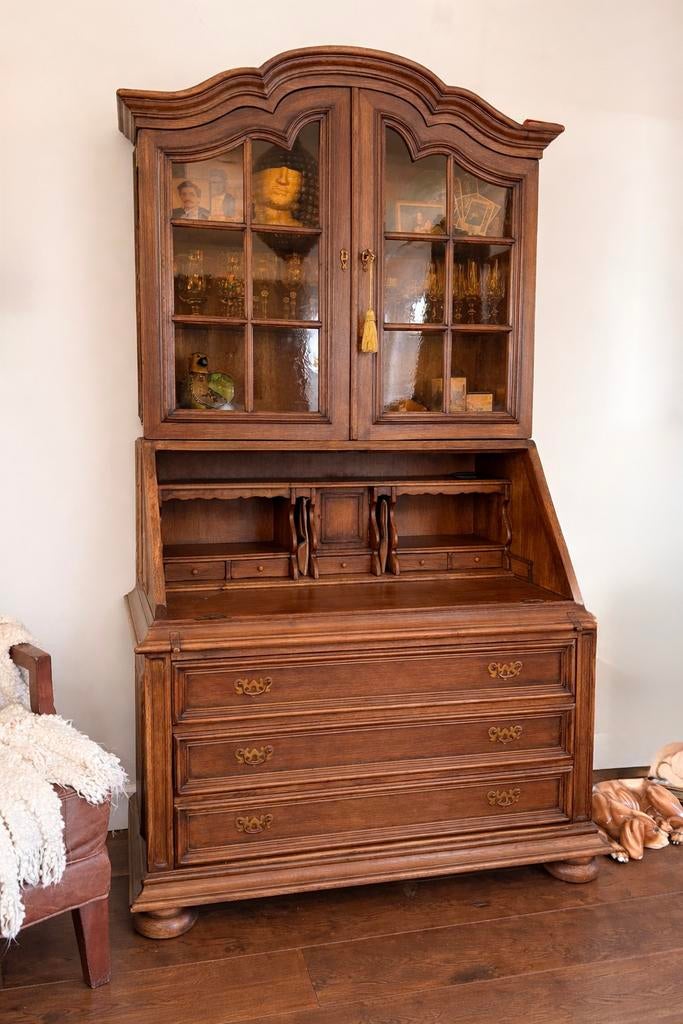 Castle furniture secretaire kast, Huis en Inrichting, Ophalen, Zo goed als nieuw
