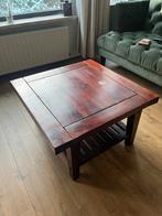 Koloniale salontafel 70x70 cm, Huis en Inrichting, Tafels | Salontafels, Ophalen, Gebruikt, 50 tot 100 cm, Koloniaal