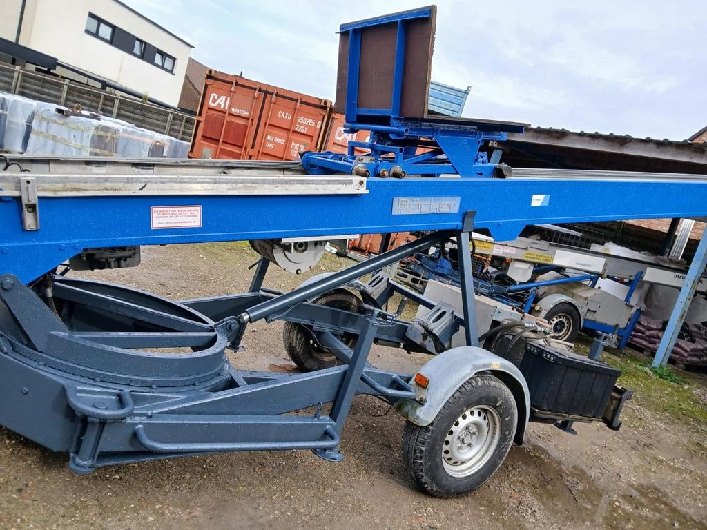 Böcker Ladderlift HD25 – Pannen / Dak / Bouw – € 2.450, Doe-het-zelf en Verbouw, Bouwliften, Zo goed als nieuw, Bouwlift, Ophalen