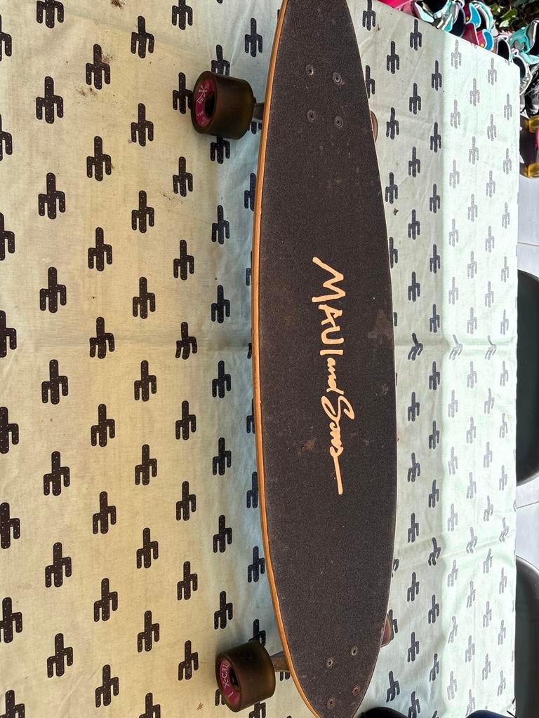 Maui and Sons Longboard, Sport en Fitness, Skateboarden, Ophalen of Verzenden, Gebruikt, Skateboard, Longboard