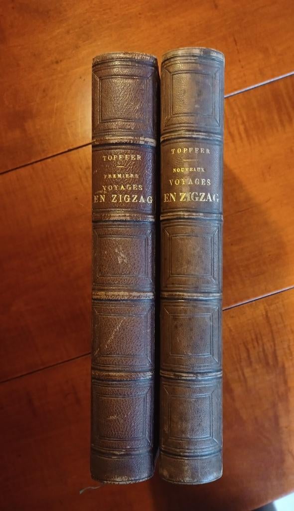 Töpffer - Voyages en zigzag I.II, Ophalen of Verzenden, Gelezen