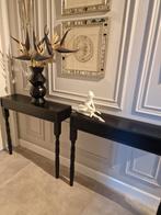 2x Sidetable wandtafel halftafelje kaptafel muurtafel dressi, Eikenhout, Nieuw, Ophalen of Verzenden, 50 tot 100 cm