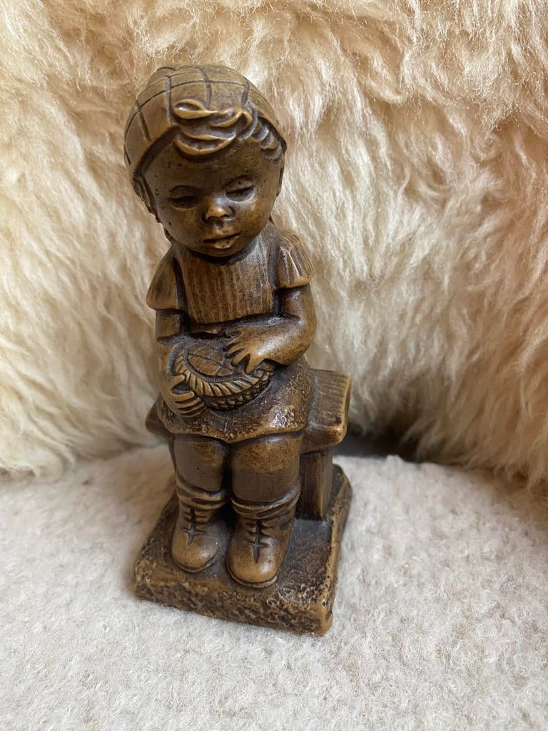 Vintage beeldje van  Anton Perree, Ophalen of Verzenden, Zo goed als nieuw, Mens