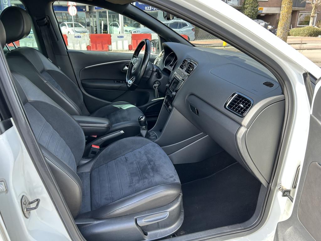 Volkswagen Polo 1.4 TSI BlueGT 5-drs Airco/ECC Leder, Auto's, Volkswagen, Gebruikt, 4 cilinders, 150 pk, 610 kg