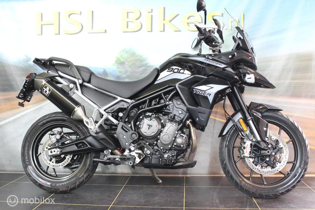 Triumph Tiger 900 GT Pro, 888 cc, Bedrijf, Handvatverwarming, Toermotor