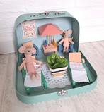 Koffer met zomer tuinset en veel extra's voor maileg muizen., Ophalen of Verzenden, Poppenhuis