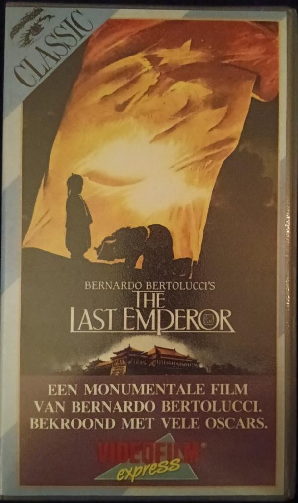 The Last Emperor vhs, Cd's en Dvd's, Vanaf 16 jaar, Ophalen of Verzenden, Zo goed als nieuw, Horror