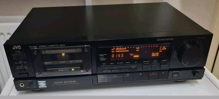 Jvc cassettedeck td-r611 in mooie staat  nr.2, Ophalen of Verzenden, JVC