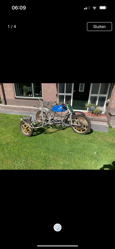 Cross zijspan rollend frame wasp eml vmc?, Ophalen, Gebruikt